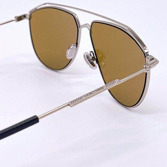 🔥NEW JIMMY CHOO GOLD AVIATORS WOMEN'S - Picture 8 of 8